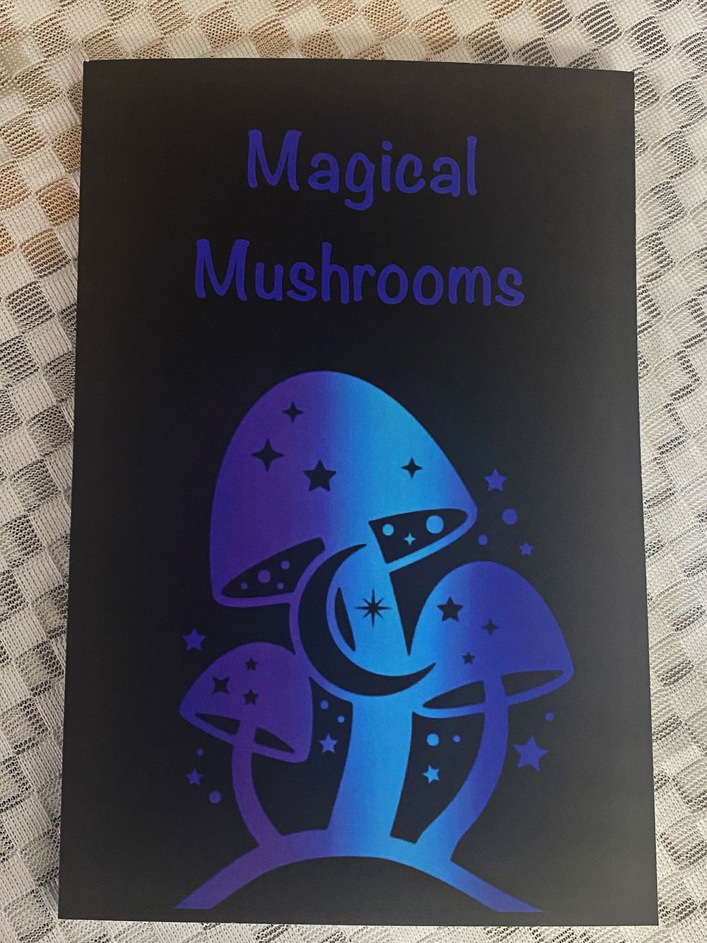 Magical Mushroom Journal – 6x9 Dot Grid, 200 Pages, Satin Finish