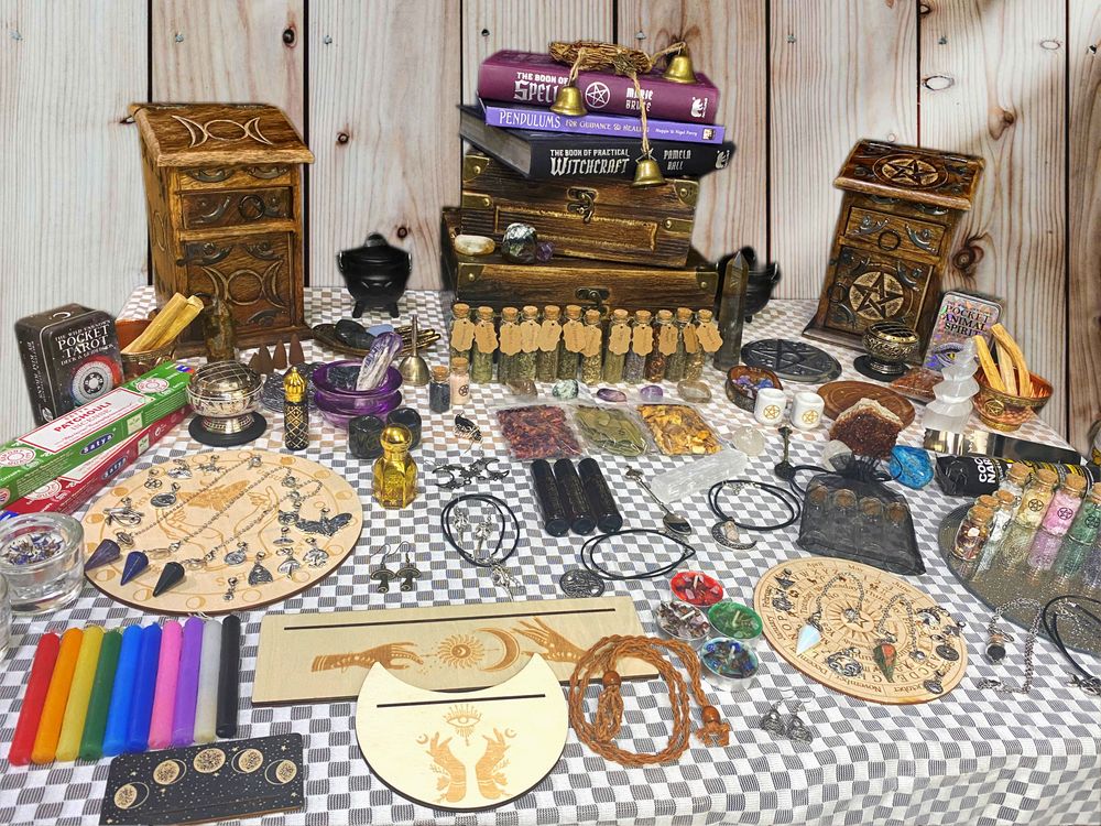 Custom Witch Box – Herbs, Candles, Tools & More