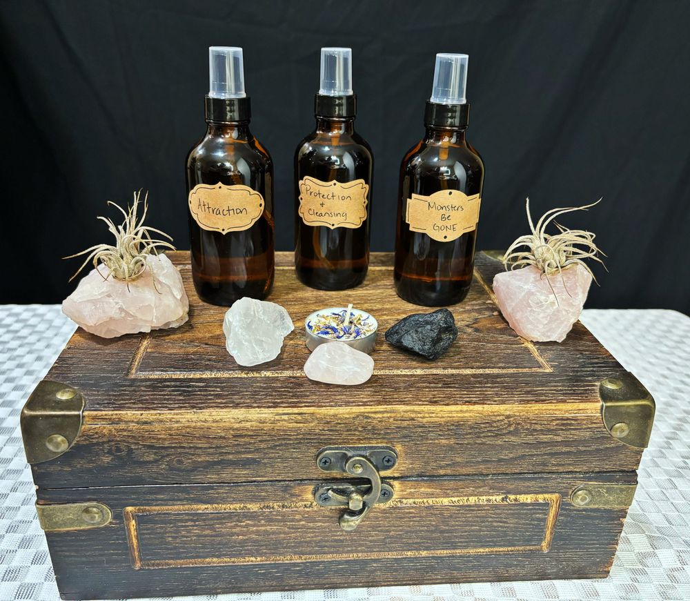 Ritual Spray Trio – Protection, Attraction & Monsters Be Gone